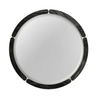 Cabochon Round Mirror