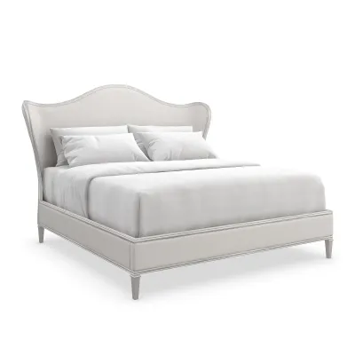 Bedtime Beauty Bed Oracle Silver Leaf
