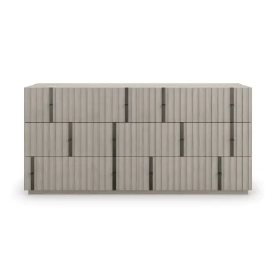 Clancy Dresser Fossil, Matte Black Metal
