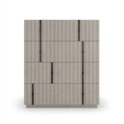 Clancy Chest Fossil, Matte Black Metal