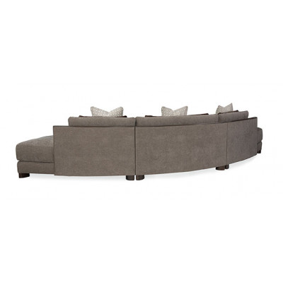 Modern Streamline Commodore Sectional 1 Sectional