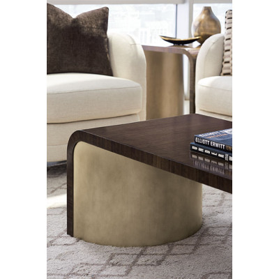 Streamline Cocktail Table Aged Bourbon, Smoked Bronze
