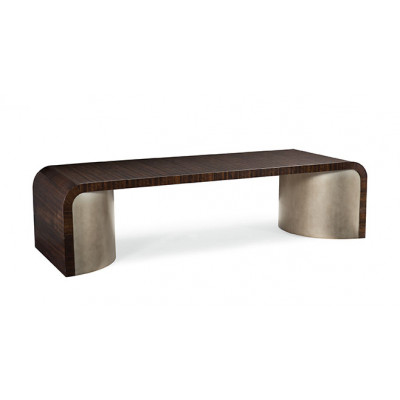 Streamline Cocktail Table Aged Bourbon, Smoked Bronze
