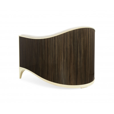 The Svelte Chair Majestic Gold, Striped Ebony