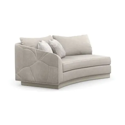 Fanciful Left Arm Facing Loveseat