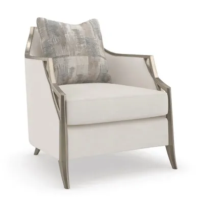 X Factor Matching Chair Charcoal Leaf