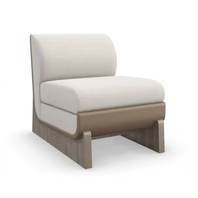 You Sleigh Me Chair Silver Driftwood
