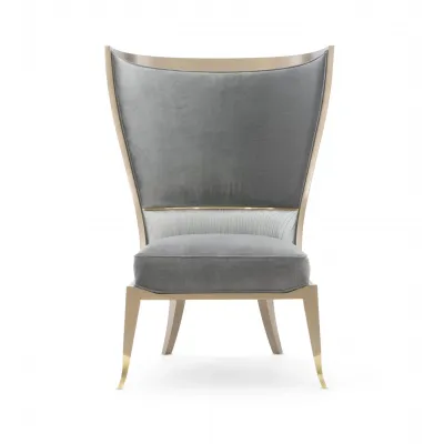 Pop Your Collar Chair Golden Shimmer
