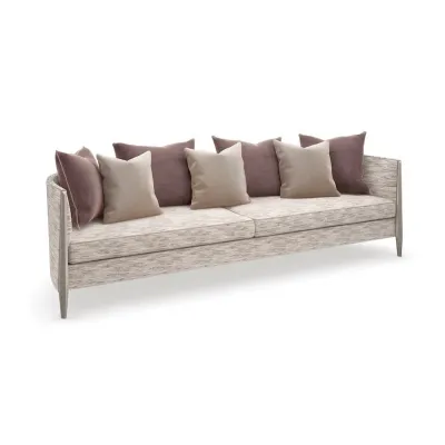 Piping Hot Sofas & Loveseats Soft Silver Paint