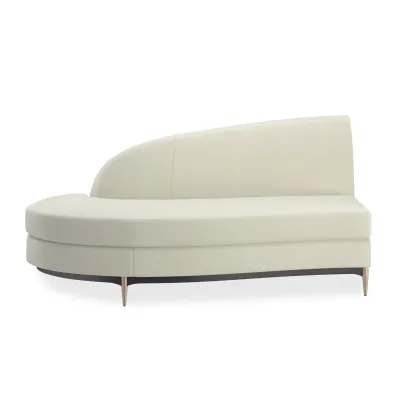 Three's Company Left Arm Facing Chaise Sectional - Fabric 34CC