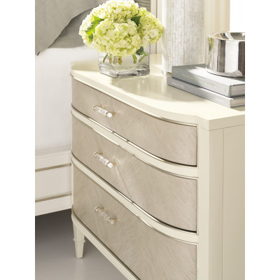 Dress Code Nightstand Wedding Dress White, Heron Grey, Soft Taupe, Taupe Paint