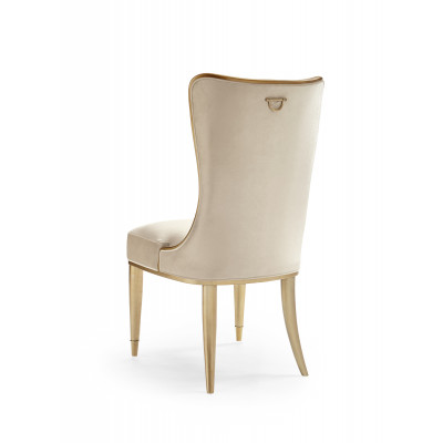 Sophisticates Dining Chair Gold Bullion Leaf