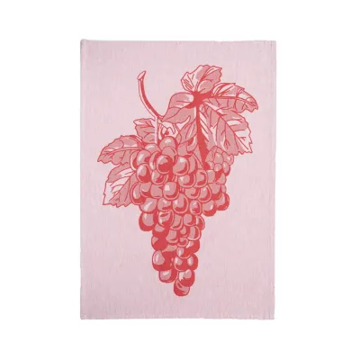 Fruits Classic Red Large Set of 2 Kitchen Towels 27.5'' X 19.75''