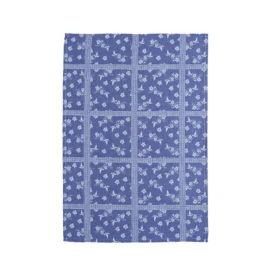 Flowers Blueberry Set of 2 Kitchen Towels 27.5'' X 19.75''