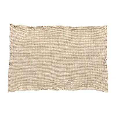 Osteria Vanilla Kitchen Towel Micro Waffle 27.5'' x 19.75''