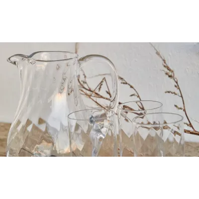 Ottica Clear Water Glass D3 H9'' | 17 Oz.