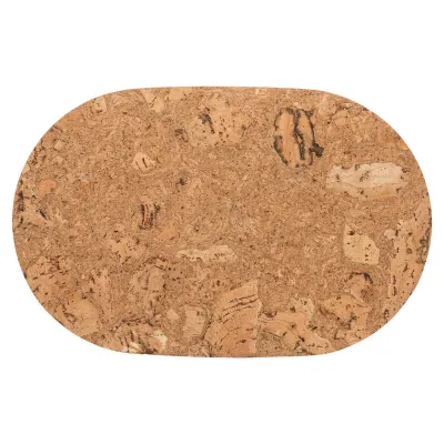 Cork Collection Iceberg 4 Oval Placemats 17.25'' X 11.25 H0.25''