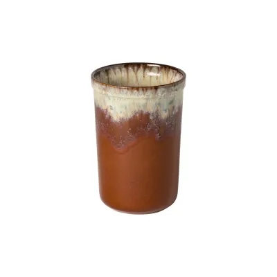 Poterie Caramel/Latte Utensil Holder D4.75'' H6.75''