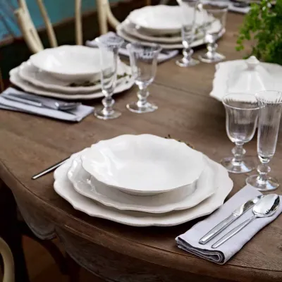 Impressions White Dinnerware