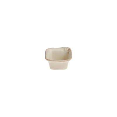 Madeira Harvest Vanilla Crème Square Ramekin 3.5'' x 3.5'' H2''