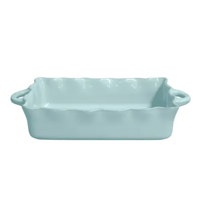 Cook & Host Robin's Egg Blue Spoon Rest 5'' X 4.4'' H1''
