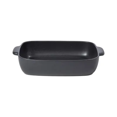 Pacifica Seed Grey Rectangular Baker 16'' x 10.5'' H3.25''