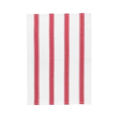 Alessa Classic Red Kitchen Towel Her. Stripes 27.5'' x 19.75''