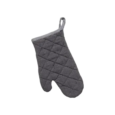 Alessa Black Oven Mitt 11.75'' x 7''