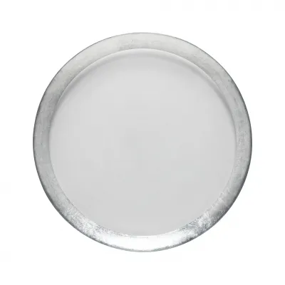 Camilla Silver Glass Band Charger Plate 34 Cm | 13''