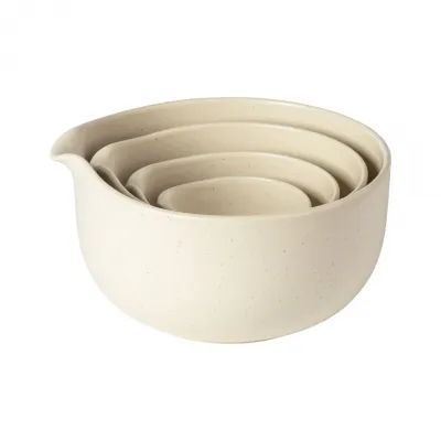 Pacifica Vanilla Set of 4 Mixing Bowls