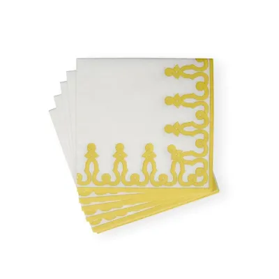 Dessin Passementerie Dijon Ppr Lin Paper Dinner Napkins, 20 per Pack