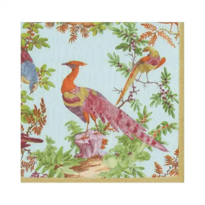 Chelsea Birds Paper Luncheon Napkins in Celadon, 20 Per Pack