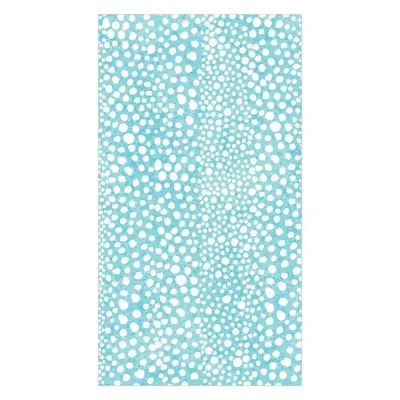 Pebble Seafoam Paper Linen Guest Towels 12 In