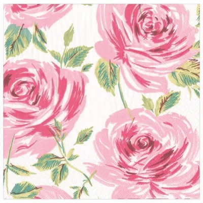 Bella Rosa Pink Paper Dinner Napkins, 20 per Pack