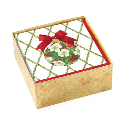 Ornament And Trellis Cocktail Napkin Box