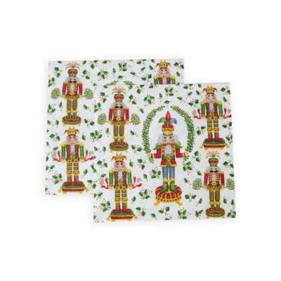 Nutcracker Christmas Paper Dinner Napkins, 20 per Pack