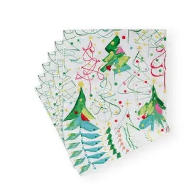 Pop Christmas Luncheon Napkins - 20 Per Package