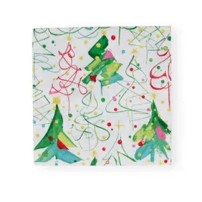 Pop Christmas Luncheon Napkins - 20 Per Package