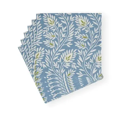 Samsara Stone Blue Paper Luncheon Napkins, 20 per Pack