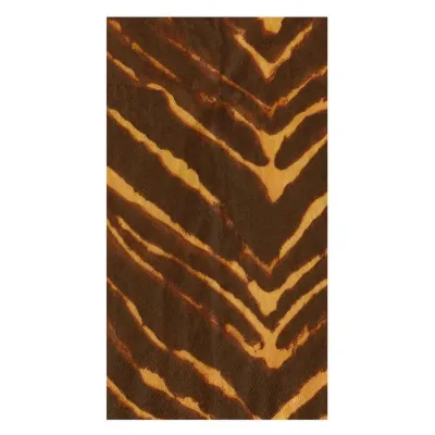 Go Wild Brown Paper Guest Towel/Buffet Napkins, 15 per Pack