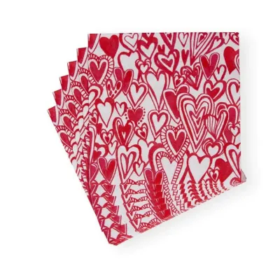 Groovy Love Paper Luncheon Napkins, 20 per Pack