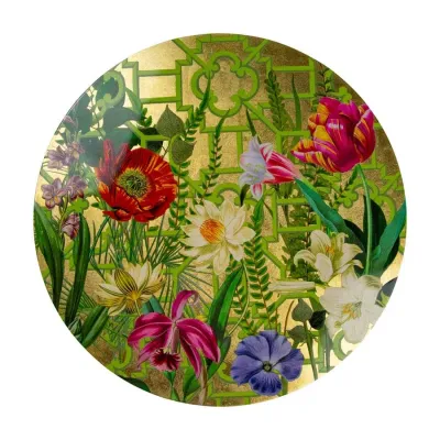 La Dolce Vita Gold Tabletop Placemat Lacquer