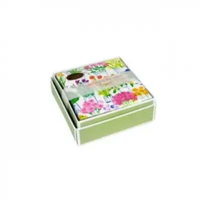 Flower Market Boxed Cocktail Napkins - 40 Per Box