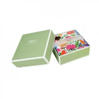 Cottage Floral Boxed Cocktail Napkins - 40 Per Box