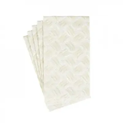 Basketry Flax Paper Linen Guest Towel Napkins - 12 Per Package
