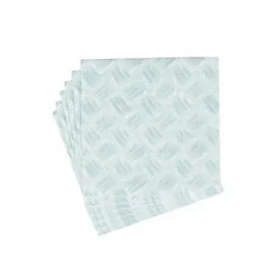 Basketry Mist Paper Linen Luncheon Napkins - 15 Per Package