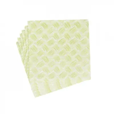 Basketry Moss Green Paper Linen Dinner Napkins - 12 Per Package