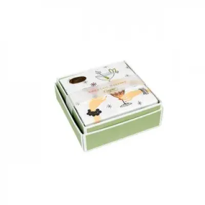 Aperitivo Boxed Cocktail Napkins - 40 Per Box