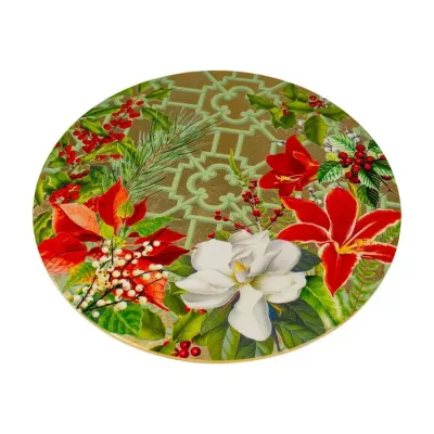 Christmas Garden Tabletop Placemat Lacquer