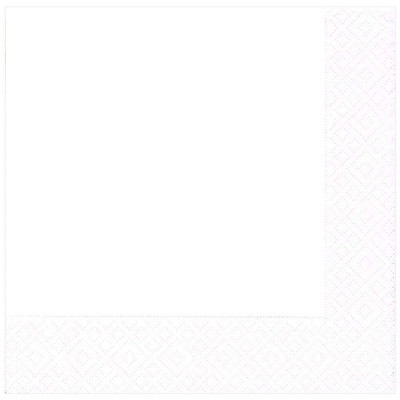 White Pearl Paper Dinner Napkins, 20 Per Pack